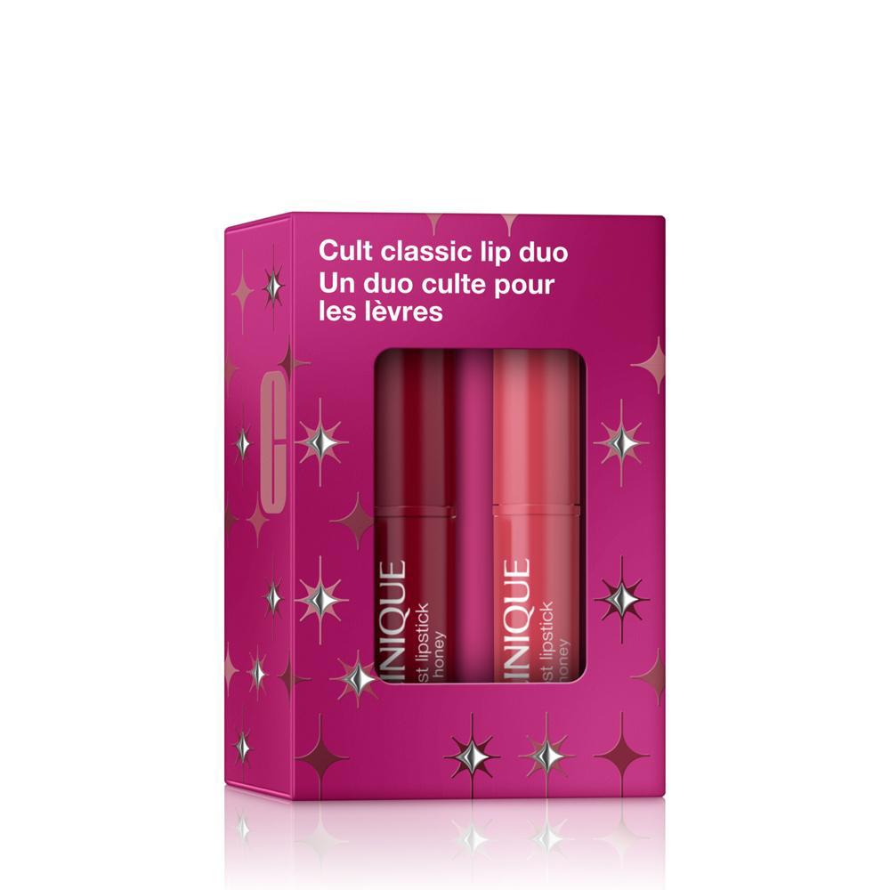 Clinique Cult Classic Lip Duo: Almost Lipstick Honey Gift Set (Worth over £31)